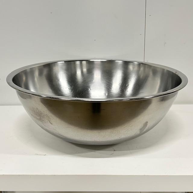 中古】特大 調理用 ステンレスボウル 大きめボウル ミキシングボール