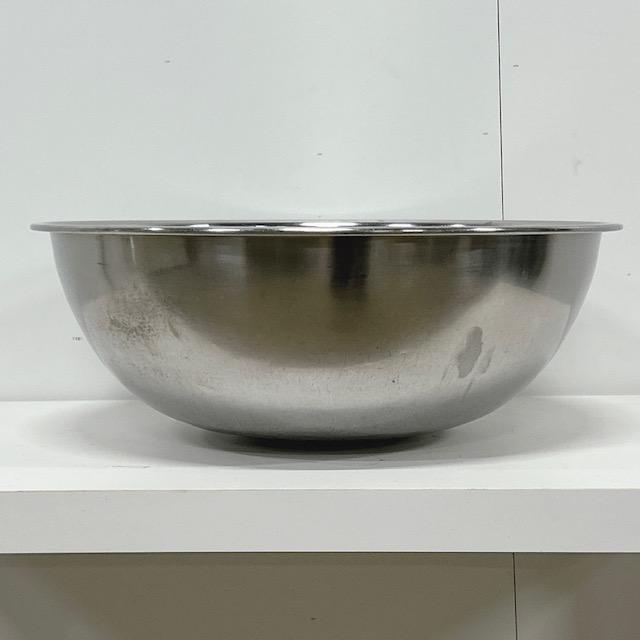 中古】特大 調理用 ステンレスボウル 大きめボウル ミキシングボール