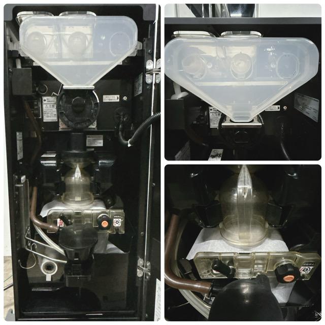 【中古】サンデン・リテールシステム BONMAC 業務用 全自動レギュラーコーヒーマシン RCM-PF2H-LC 2020年製(コード記載 ...