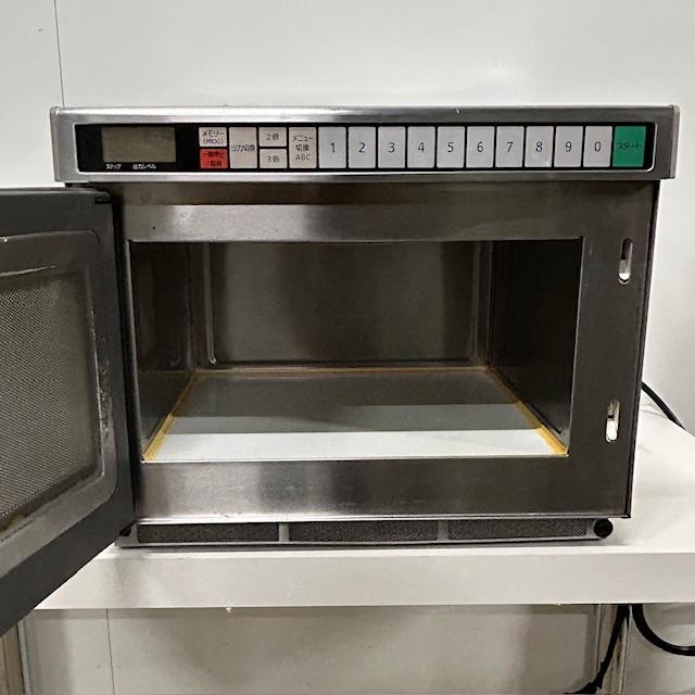 Panasonic/パナソニック 業務用電子レンジ NE-1802 2019年製 単相200V 1800W ヘルツフリー 厨房機器 中古品 動作品 NE-1802V パナソニック 電子レンジ ［スタンダードタイプ PROシリーズ