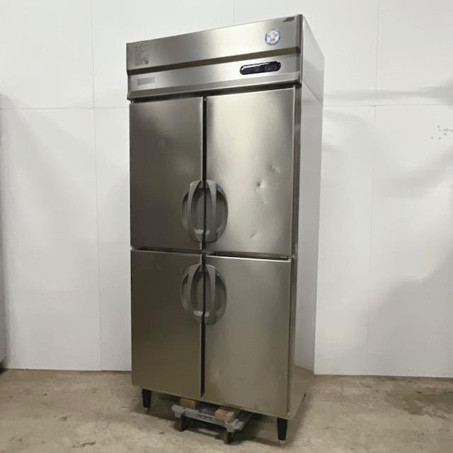 【中古】Fukushima/フクシマ 業務用冷凍冷蔵庫 タテ型冷凍冷蔵庫 4枚扉 冷凍2室 ARN-092PM(改) W900×D650×H1,950(mm) 2015年製
