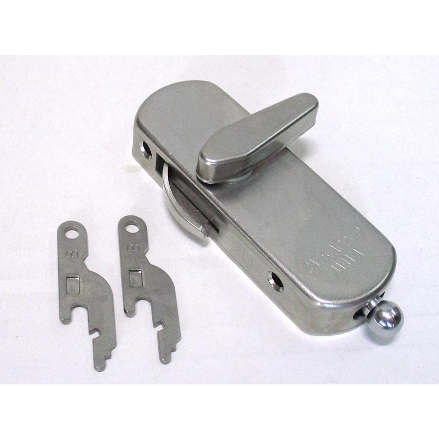 ミワロックキー付クレセント PB-1右 MIWA ミワ 美和☆PB-1 PB1☆MIWA