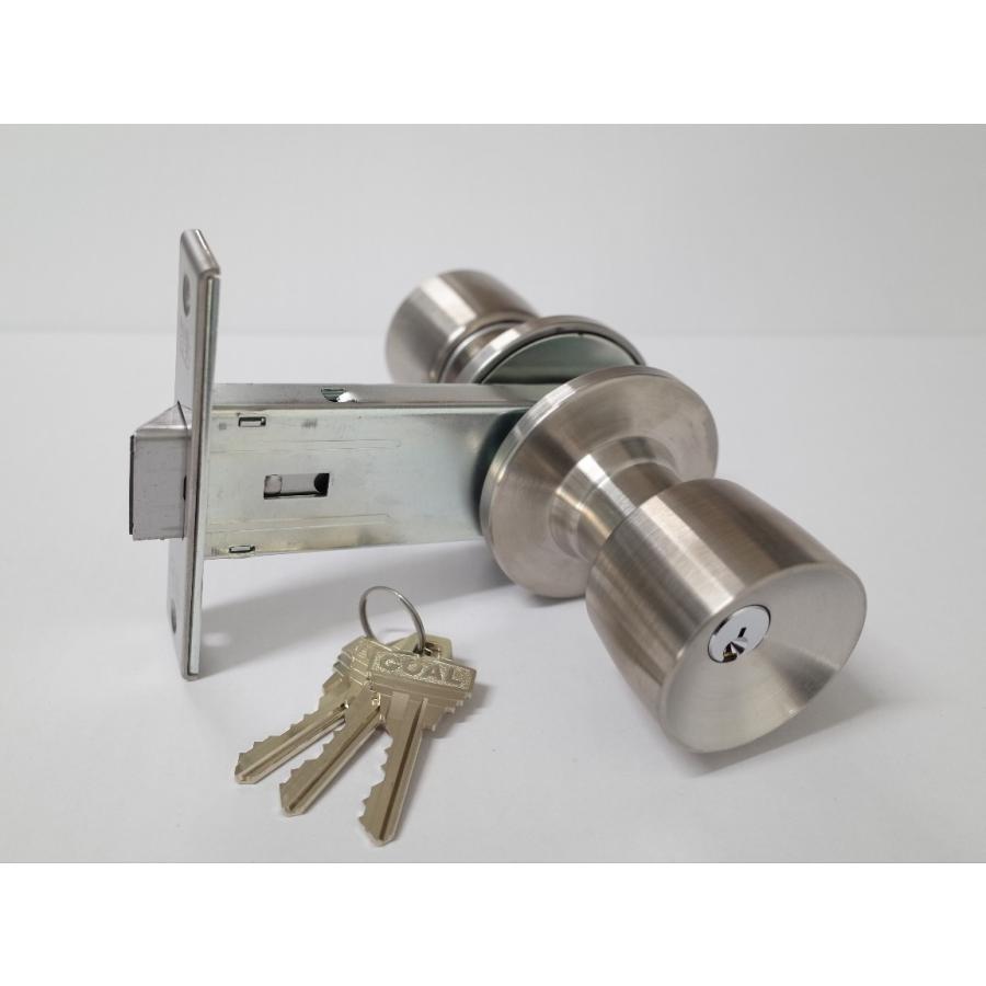 ゴール社Gロック シリンダー付室内錠 N-G-5E バックセット100