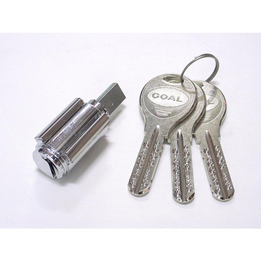 ゴールV-18PX15ミリ取替用シリンダー GCY-219 GCY219(テール刻印43