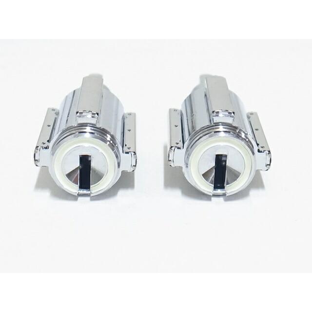 ゴール V-18 PX40 BH 取替用シリンダー 2個同一 蓄光タイプ（テール