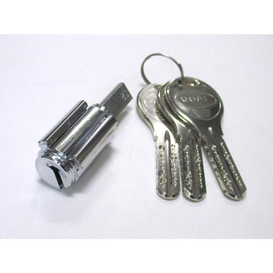 ゴールV-18PX19.5ミリ取替用シリンダー GCY-222 GCY222(テール刻印52