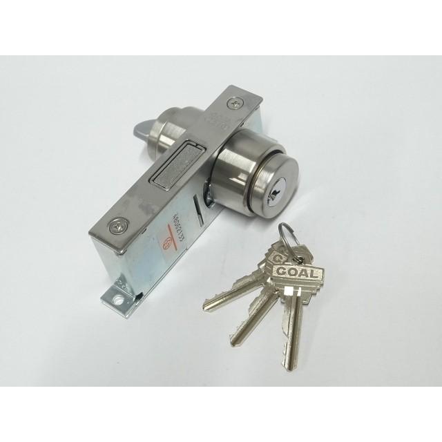 GOAL　ゴール　ガラス戸錠　ドアロック　P2510-5 ゴール ガラス戸錠 P-2510-5 バックセット25ミリ 扉厚25〜38ミリ GOAL