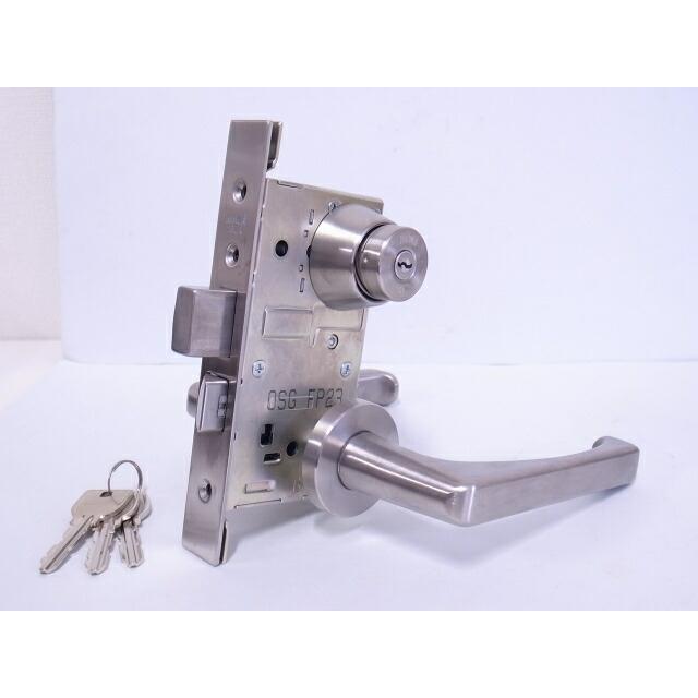 ミワロックU9LA取替用本体セットU9 LA-1 50型ステンレスレバー ミワロックU9LA取替用本体セットU9 LA-1 50型ステンレスレバー