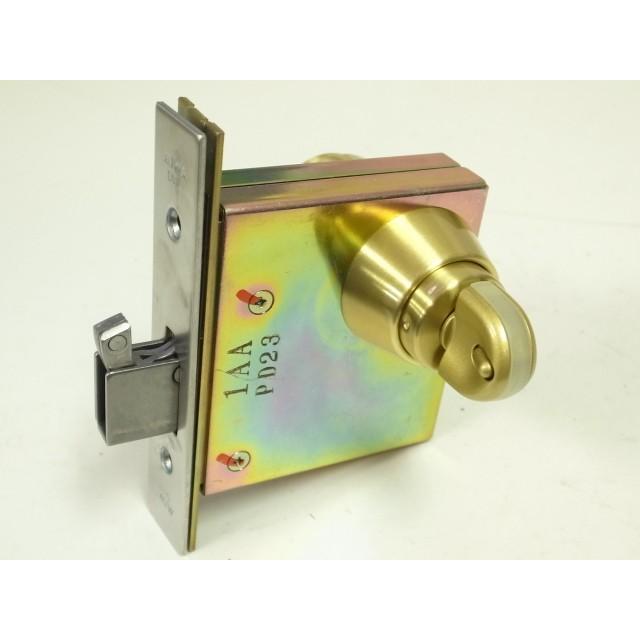 U9 DVF-1取替用本体セット 鎌デッドボルト仕様(ゴールド色) バック