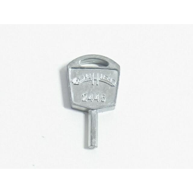 スエヒロ（末広）K-1.2.3 用純正子鍵のみ「2445」番（販売は1本売り
