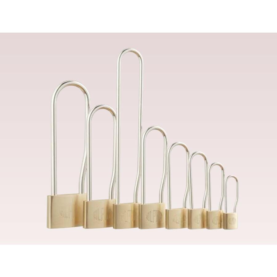 ALPHA（アルファ）吊長南京錠 1000番40ミリ吊長50ミリ 別カギタイプ