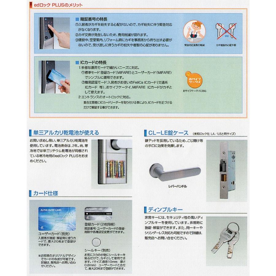 ALPHA（アルファ）edロック PLUS WS200-04 ミワLE/LSPシルバー色用