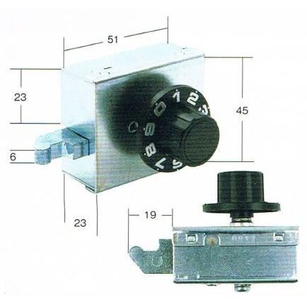 コーワソーニア DA DHダイヤル錠 ヨコ開き扉用 (PJ-13