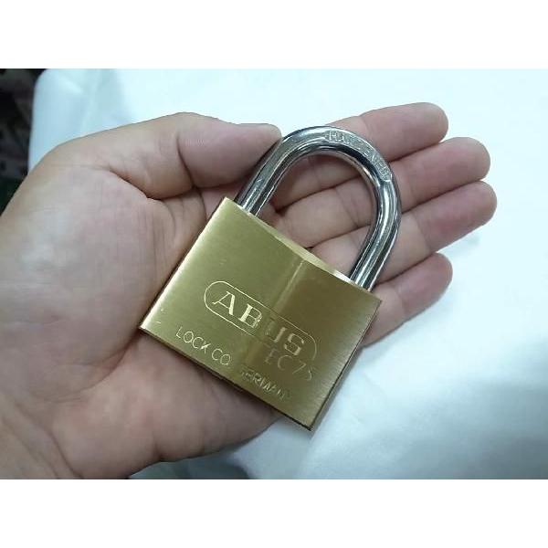 ABUS(アバス) 真鍮南京錠 ディンプルキータイプ 60ミリ 同一（KA7561番