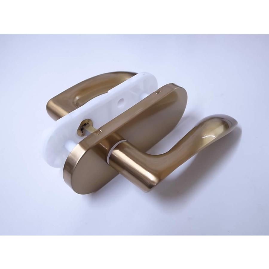 小判座取替レバーハンドル 38D1-O-SG サテンゴールド色 カギなし 専用