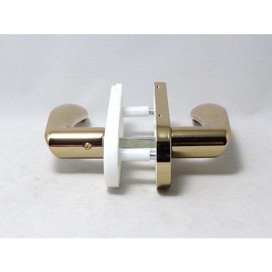 小判座取替レバーハンドル ゴールド色(金ピカ) カギなし空錠NP-38D1