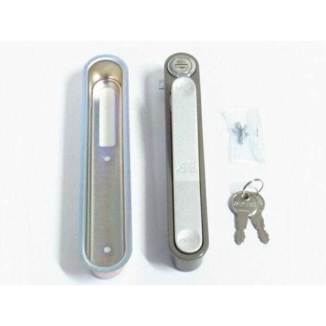 タクボ（田窪）収納庫用 2ロック錠 GP型 鍵セット タクボ 田窪 TAKUBO