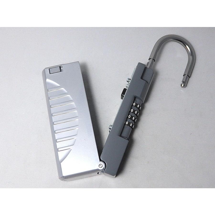 ノムラテック NEWキーストックハンディ カギの収納ボックス シルバー色