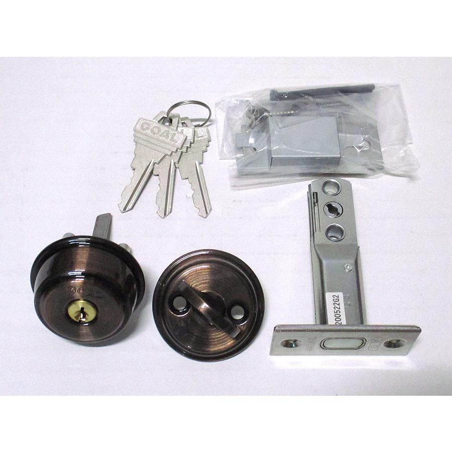ゴール GOAL ロック錠 S-AD-5 B/S60 ドア ~45mm 9731 【公式通販】