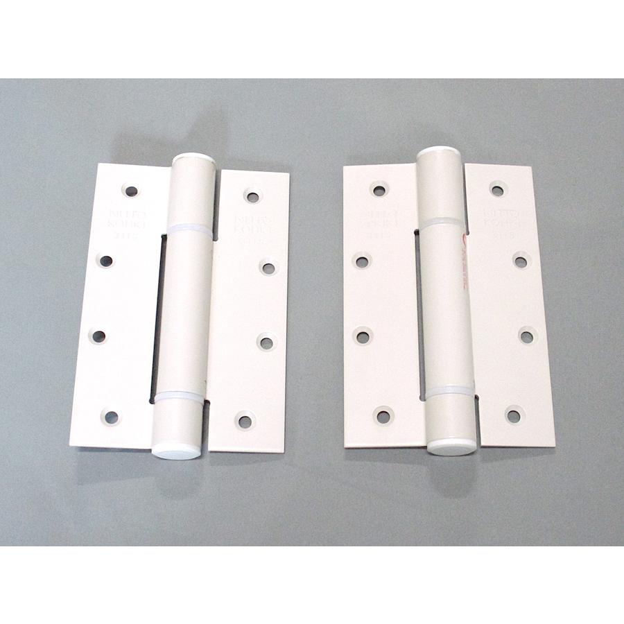 デンセイオートヒンジ311S ストップ付左右兼用ベージュ色 日東工器