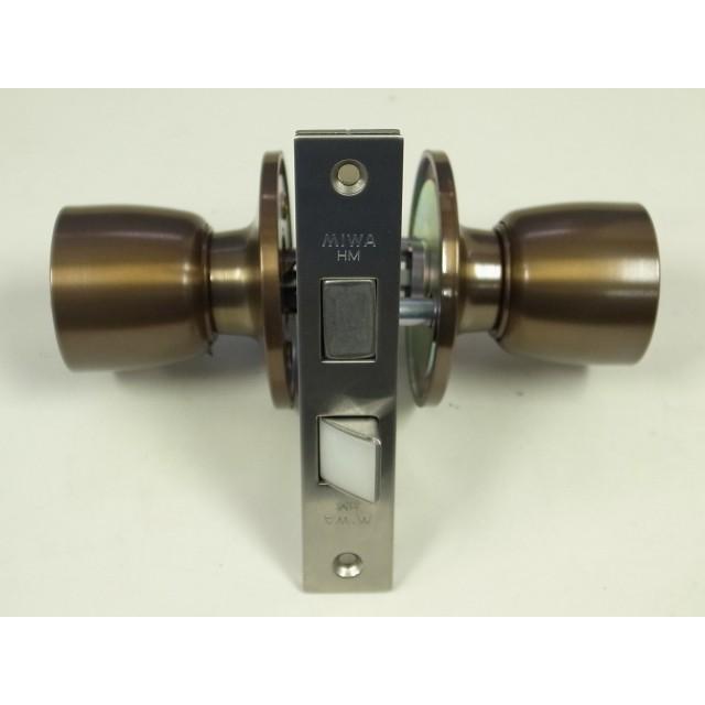 ミワロック製インテグラル錠 U9-HMD-1 64×40 ブロンズ色 MIWA ミワ