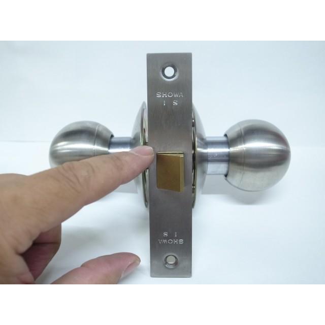 ショウワ社製インテグラル空錠(鍵なし 丸型玉座) IKS-15-60-Q : リプレ