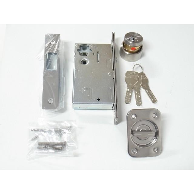 ゴール社引戸鎌錠 GP-SX-5 PSS型サムターン バックセット51ミリ 戸厚33ミリ〜43ミリ ☆GOAL ゴール☆GP-SX-5☆ 玄関 ドア 扉 修理 補修 交換 部品 パーツ