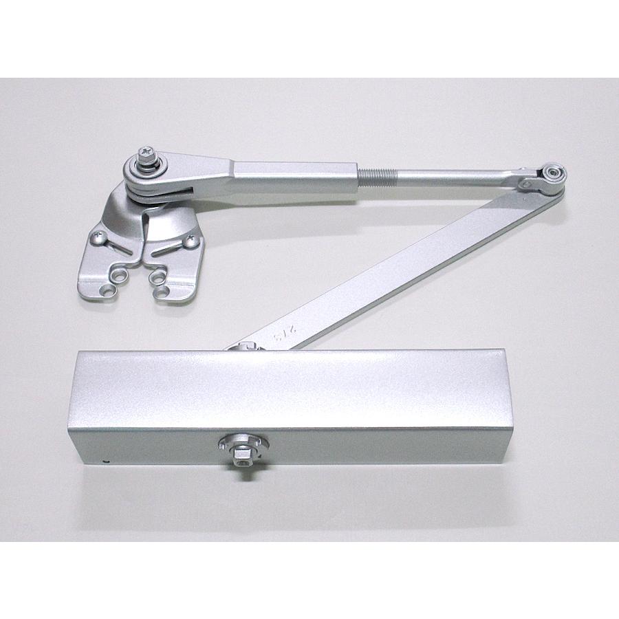 リョービ万能取替用ドアクローザー ドアチェック S203P シルバー色