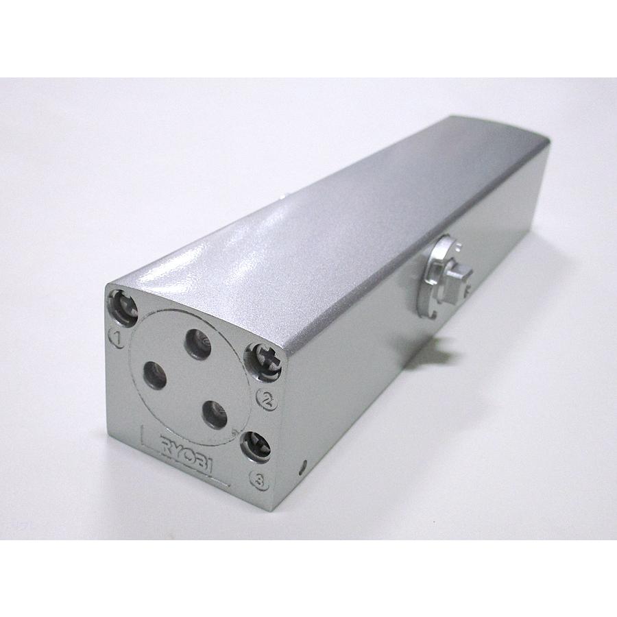 リョービ万能取替用ドアクローザー ドアチェック S203P シルバー色