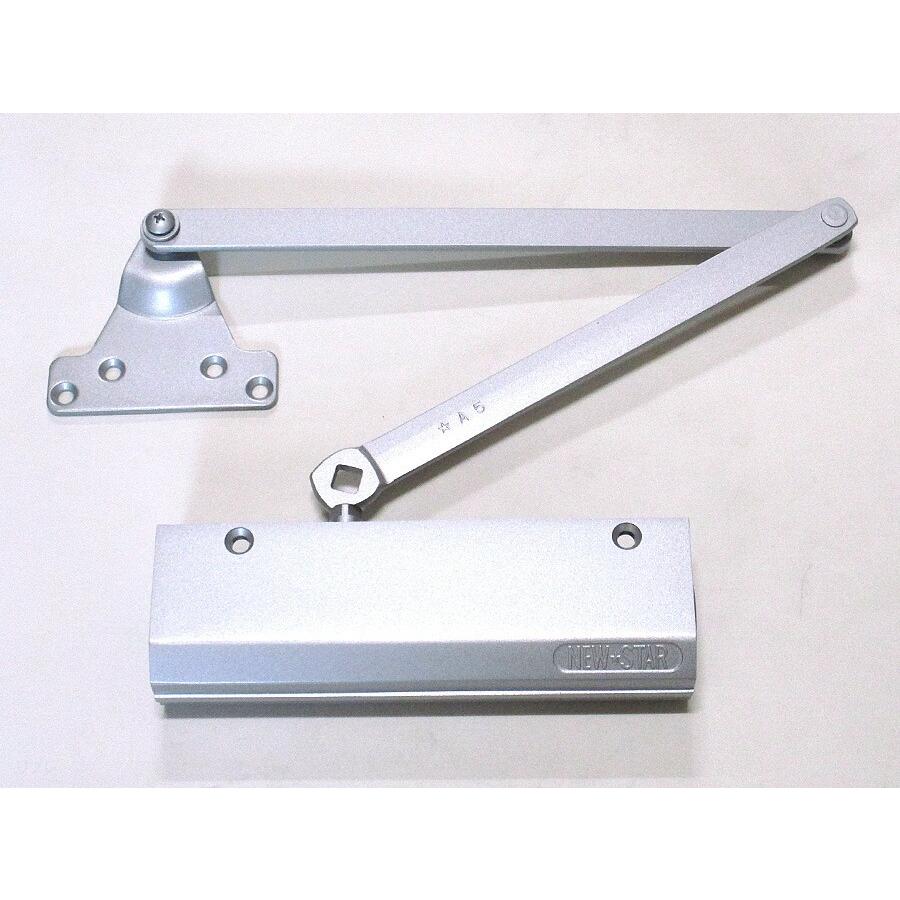 ニュースター ドアクローザー ドアチェック P5002 P-5002 シルバー色 