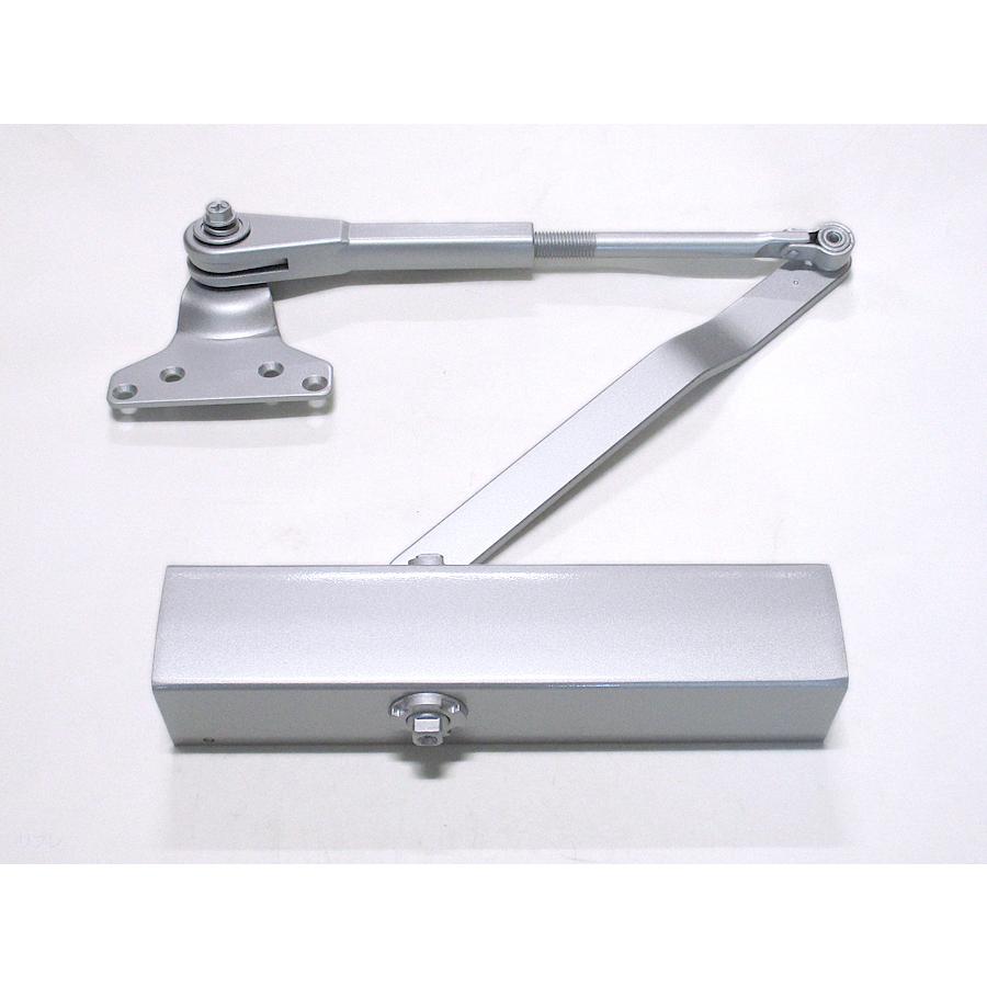 リョービドアクローザー ドアチェック S23P シルバー色 ストップ付 
