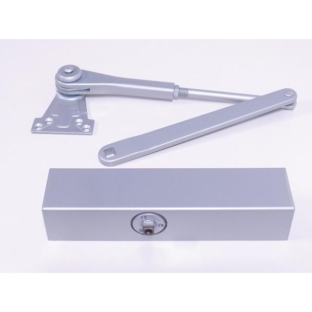 MIWA(ミワロック社)製ドアチェックドアクローザー M201PS-HSシルバー色