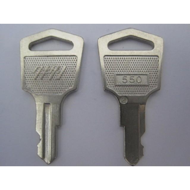 タキゲン(純正子鍵キー) 550番 （販売は1本売りとなります） タキゲン