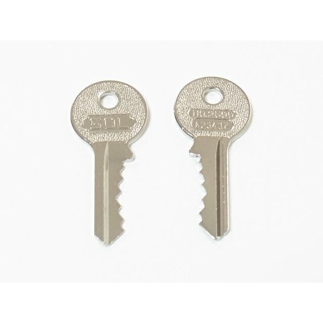 SOL(ソール）2500番南京錠70ミリ同一タイプ用純正子鍵のみ「A23432」番