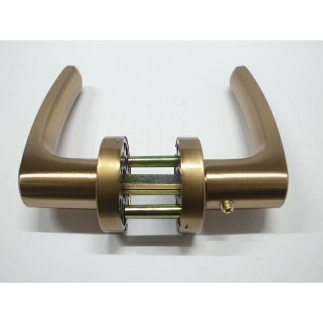 川口技研（GIKEN ギケン）H-33SG 丸座レバーハンドルセットのみ サテン