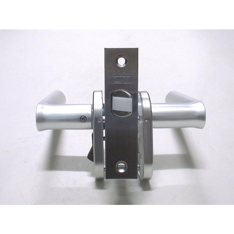 ゴール社レバーハンドル GOAL-LY4-ZU-40A-51 K2U シルバー色 バック
