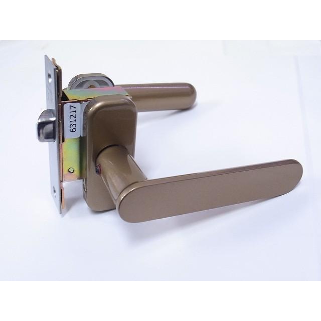 ゴール社レバーハンドル GOAL-LY-ZU-80A コーティングアンバー色