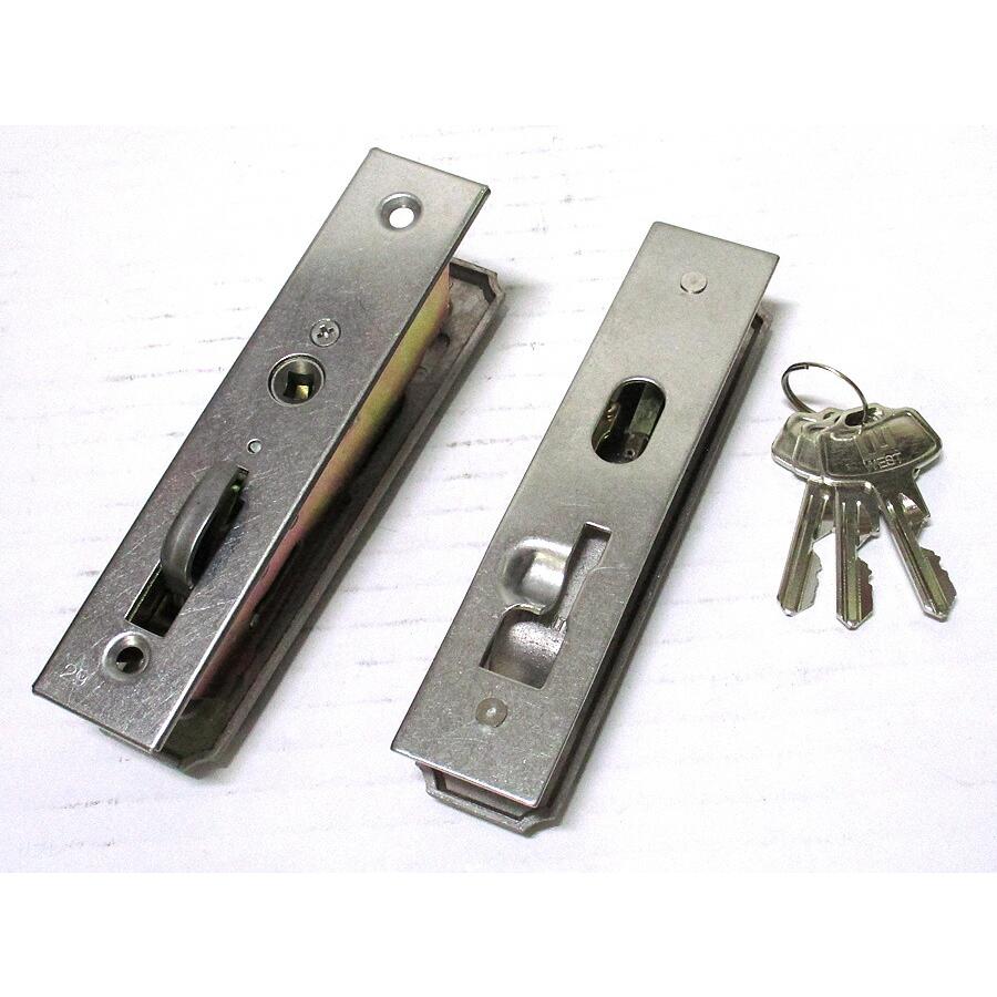 ウエスト社製 引違戸錠 326-S1905-BM【廃番品】引戸錠 召合錠