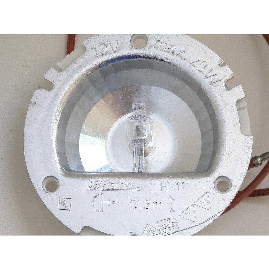 スガツネ ハロゲンライトEH11-20W-WT（ホワイト）Heraシリーズ