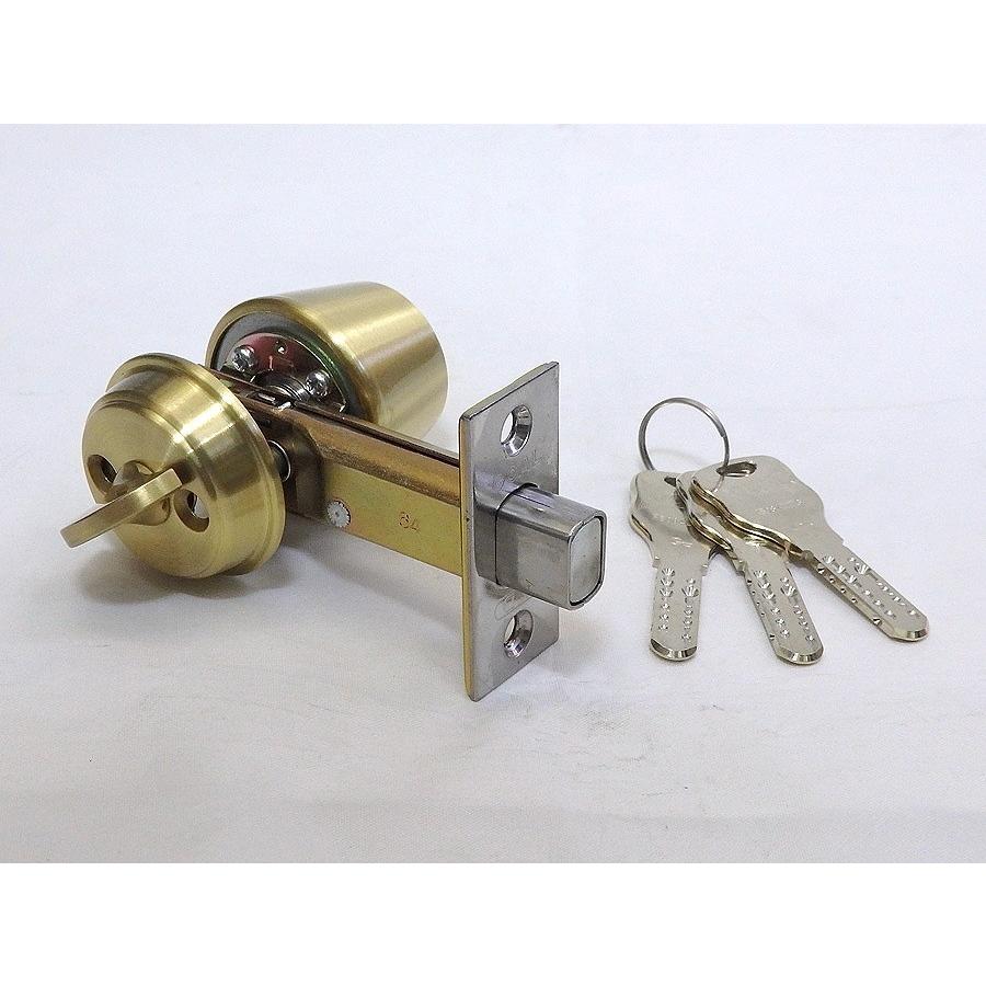 GP-AD-5本締錠 金消色(#21) GOAL ゴール☆GP AD5☆GOAL ゴール 玄関