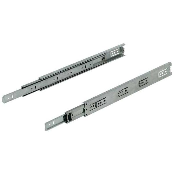 HAFELE スライドレール 3段引きFL35 500mm亜鉛メッキ処理※1セット(2本