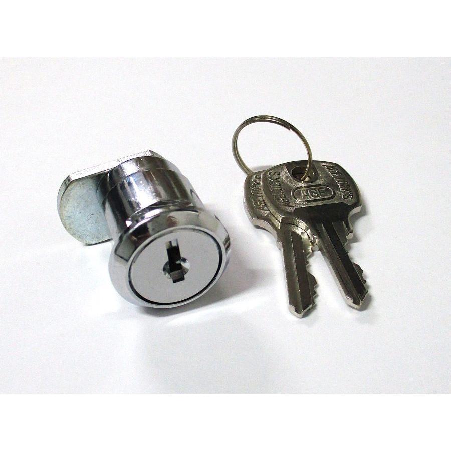 お風呂 鍵 レトロ 7150-N-H4C カムロック錠 AGE LOCKER010 (KR-75 KR75) : リプレ ヤフー