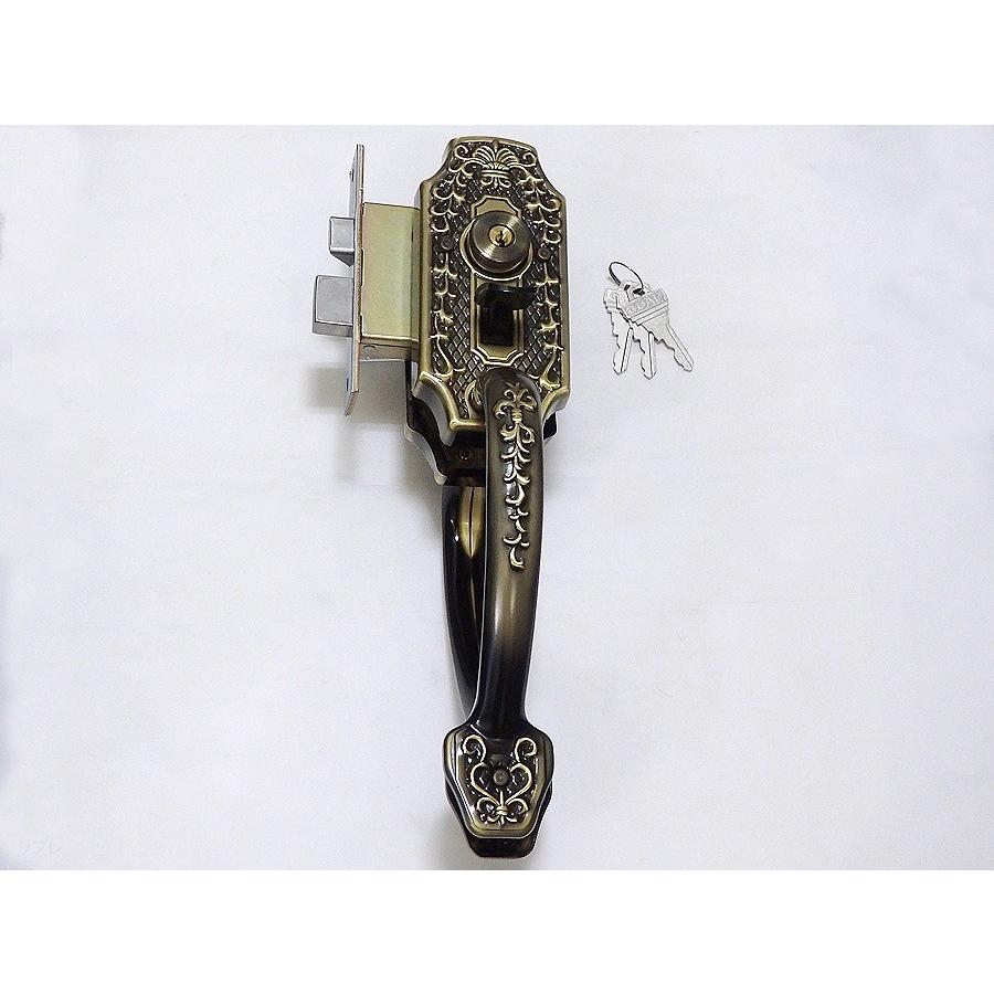 ゴール サムラッチハンドル錠 S-CT-5 CHA #71 60x40