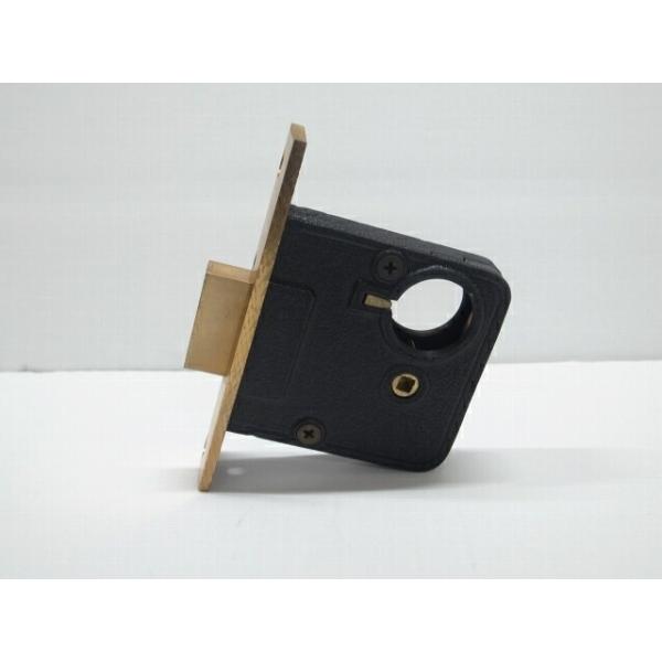 旧ショウワ社(昭和ロック)真鍮鋳物製本締錠 No.8125 R付き本体