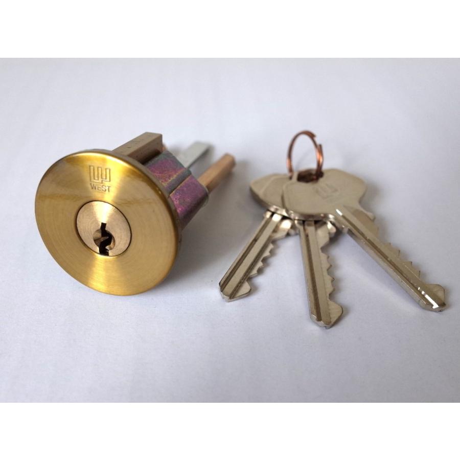 WEST取替用シリンダーWEST-0310 (wcy-31 wcy31) WEST ウェスト☆WCY-31