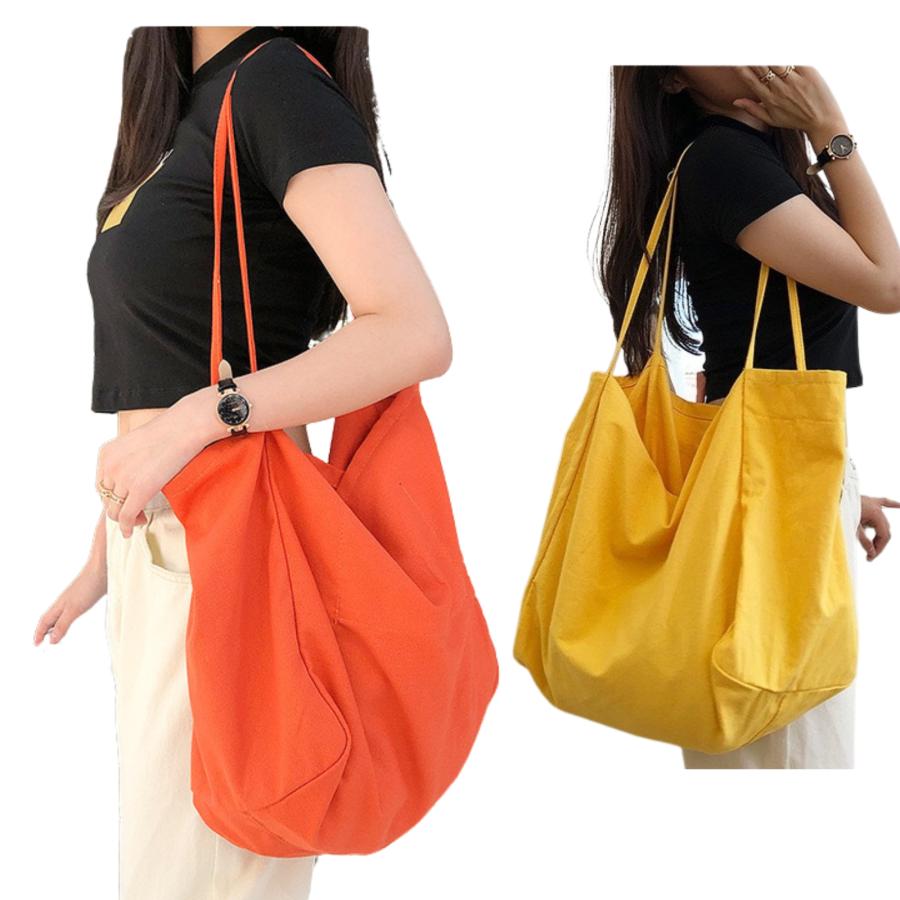 トートバッグ 帆布 レディース 大きめ a4 軽い 大容量 無地 肩掛け キャンバス 布 通勤 通学 おしゃれ |  | 05