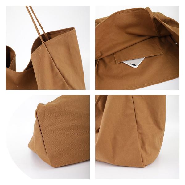 トートバッグ 帆布 レディース 大きめ a4 軽い 大容量 無地 肩掛け キャンバス 布 通勤 通学 おしゃれ |  | 09