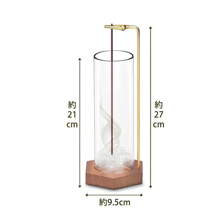 お香立て おしゃれ ガラス 香炉 香皿 線香立て インセンスホルダー |  | 06