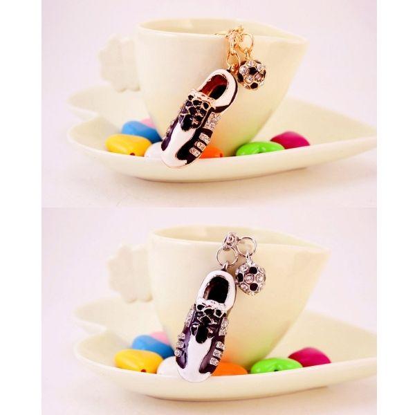 ❌サッカー好き(❀ᴗ͈ˬᴗ͈)新品\"キーホルダー plusnao キーホルダー キーリング サッカーボール サッカー タグ