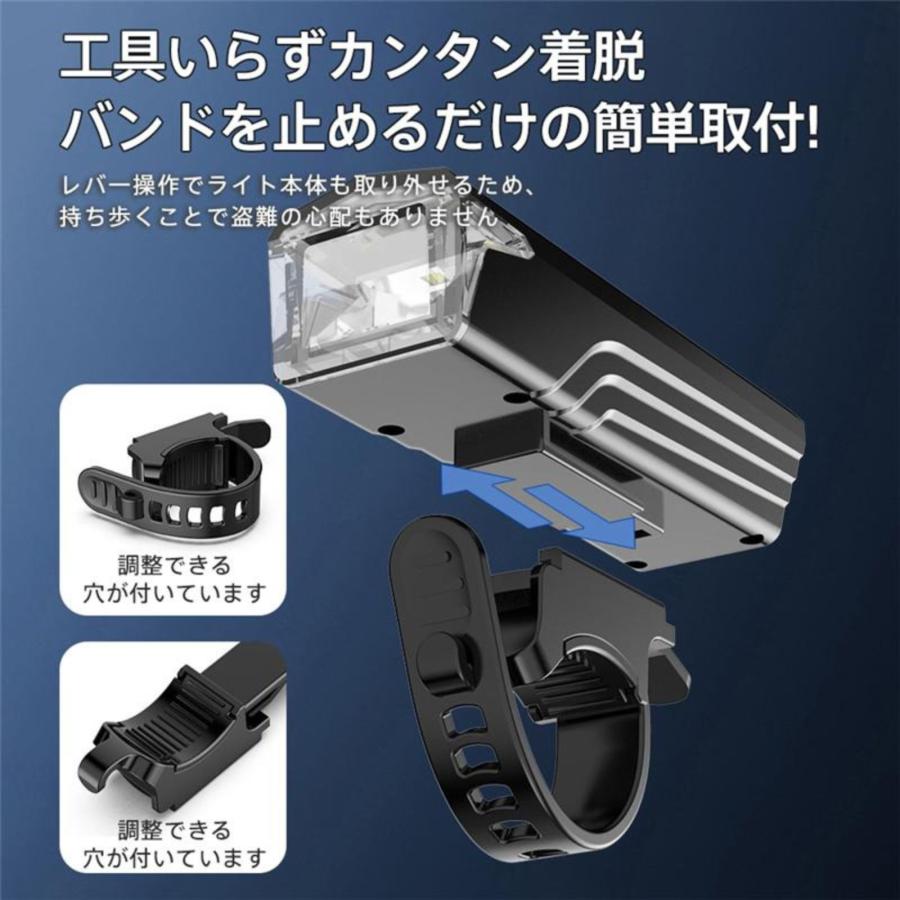 自転車 ライト LED 明るい 充電式 オートライト 防水 最強 自動 USB 後付け 自動点灯 LEDライト ホルダー 自転車ライト 懐中電灯 ハンドライト |  | 07
